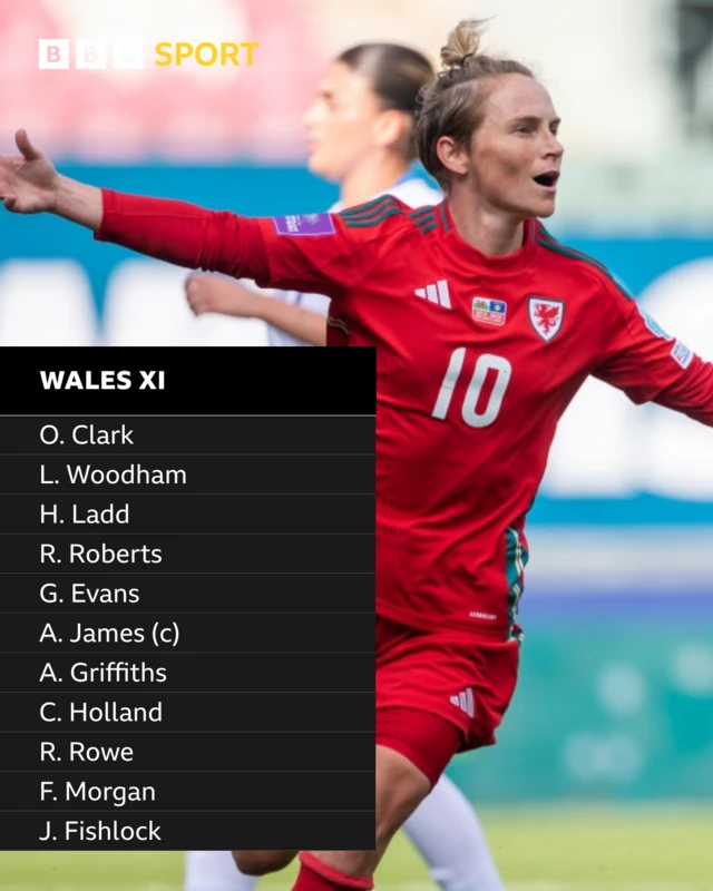 Wales team graphic