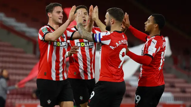 Southampton celebrate