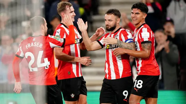 Southampton celebrate