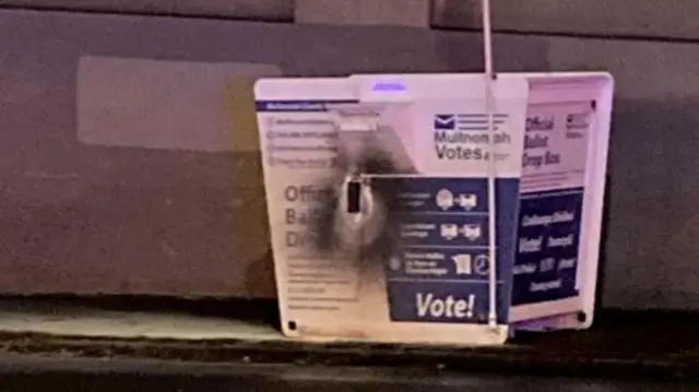 Incendiary device discovered inside Portland ballot box