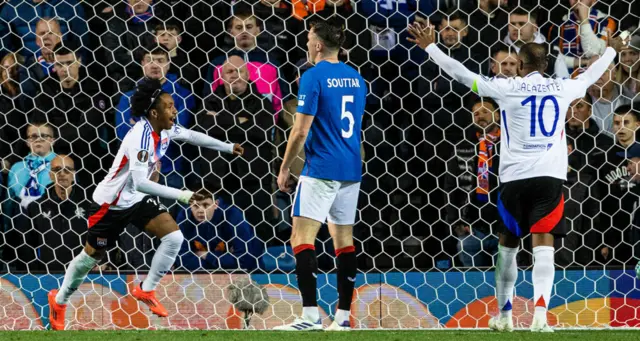 Rangers 1-4 Lyon