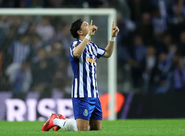 Pepe of FC Porto celebrates