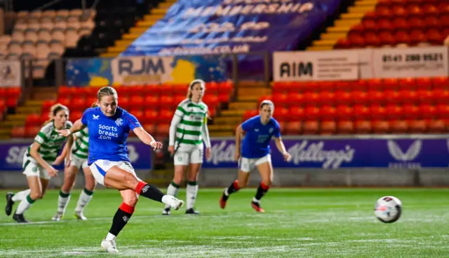 Katie Wilkinson scores for Rangers