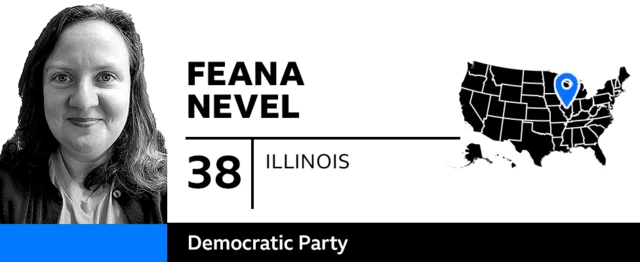 Graphic with photo of Feana Nevel