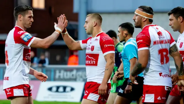 Hull KR celebrate