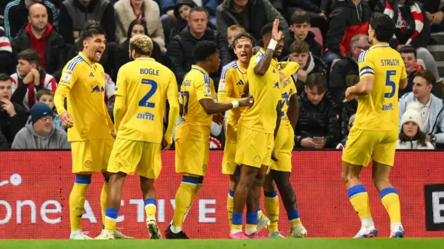 Leeds celebrate