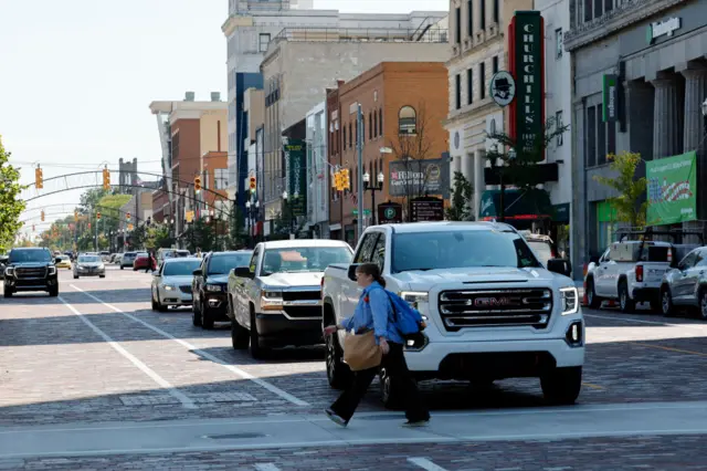 A street in Flint, Michigan