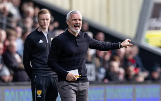 Dundee United manager Jim Goodwin