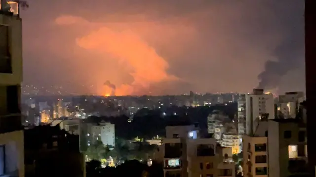 Skyline over Beirut