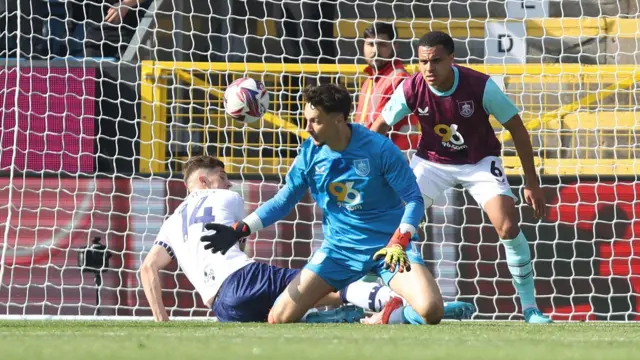 Burnley v Preston match action