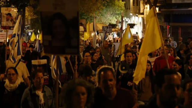 A protest in Jerusalem