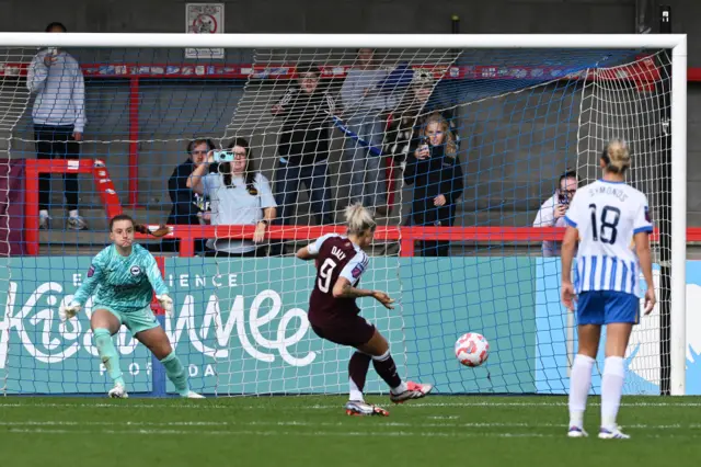 Daly slots home from the spot to level for Villa