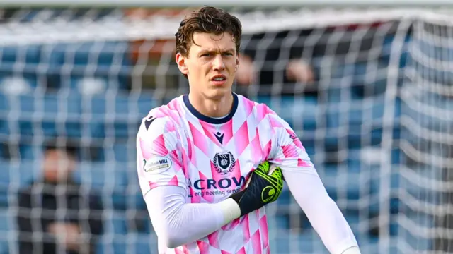 Dundee goalkeeper Jon McCracken