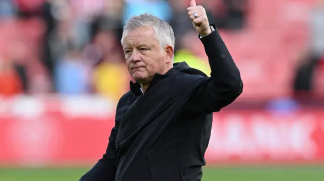 Sheffield United boss Chris Wilder