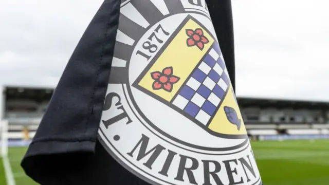 A general view of St Mirren's ground