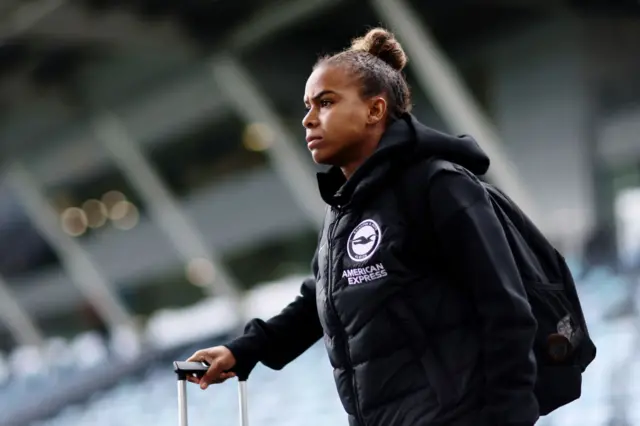 Nikita Parris of Brighton & Hove Albion