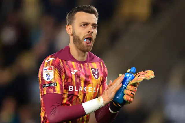 Norwich City goalkeeper Angus Gunn