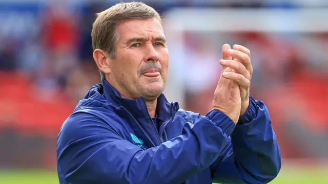 Mansfield manager Nigel Clough