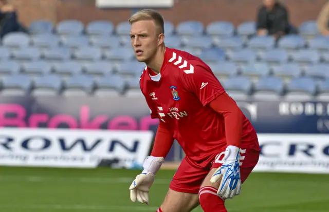 Kilmarnock goalkeeper Robby McCrorie