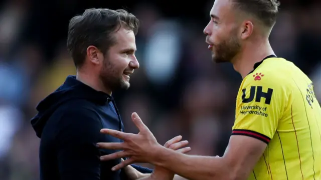 Watford head coach Tom Cleverley