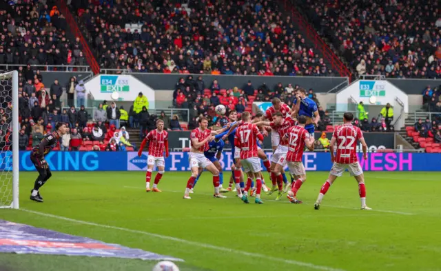 Perry Ng scores against Bristol City in March