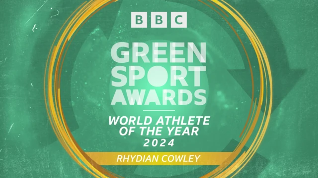 World Athlete of the Year winner Rhydian Cowley graphic