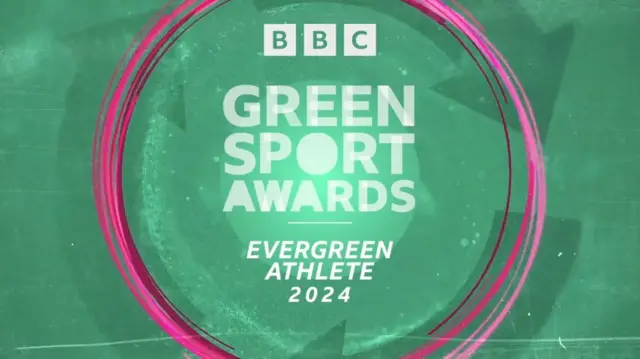 Evergreen Athlete of the Year graphic