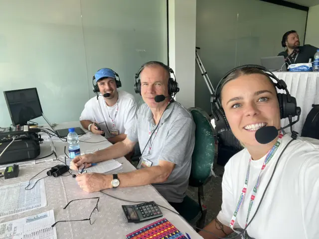 Alex Hartley, Simon Mann and Steven Finn