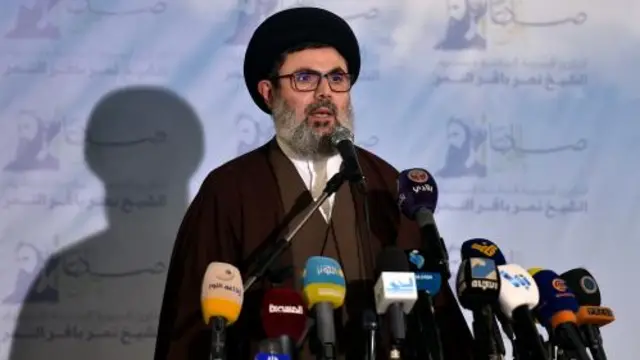 senior Hezbollah figure Hashem Safieddine.