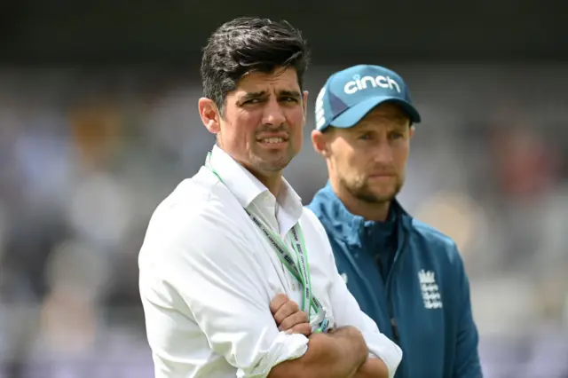 Alastair Cook and Joe Root