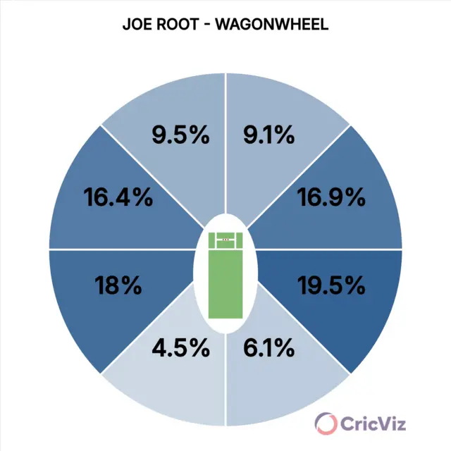 Joe Root wagonwheel