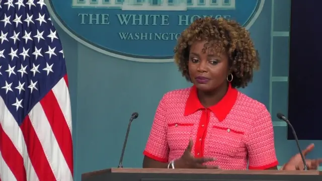 White House Press Secretary Karine Jean-Pierre