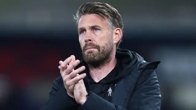 Luton manager Rob Edwards after the 3-2 defeat away at Coventry