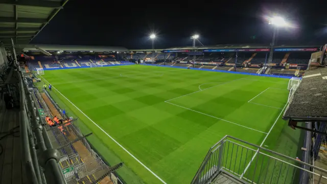 Luton Town's Kenilworth Road before the game against West Brom