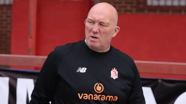 Alfreton Town manager Billy Heath