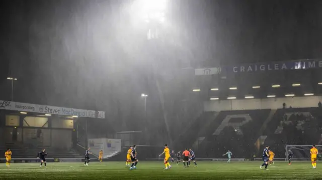 Stark's Park in the rain