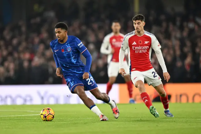 Wesley Fofana and Kai Havertz