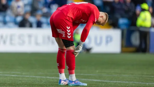 Ross McCrorie frustrated