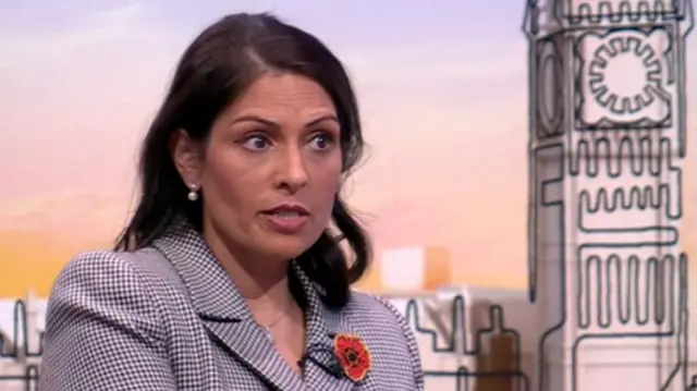 Headshot of Priti Patel