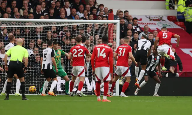 Murillo scores to put Nottingham Forest in front