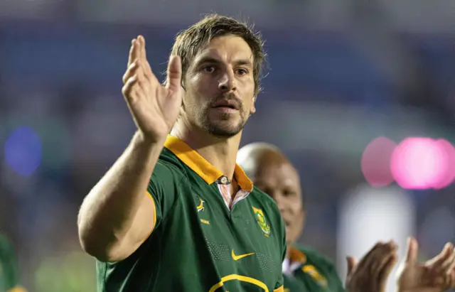 South Africa's Eben Etzebeth at full time during The Famous Grouse Nations Series match between Scotland and South Africa at Scottish Gas Murrayfield,