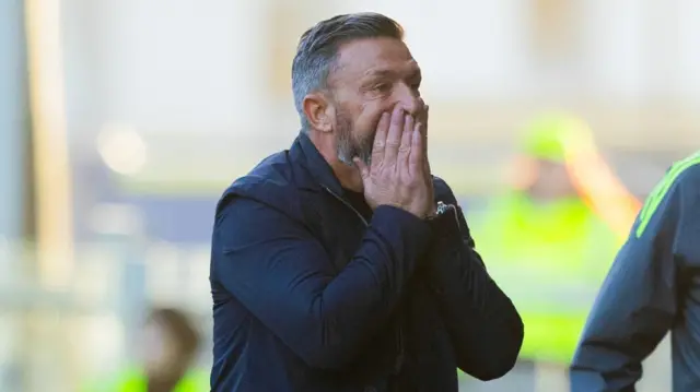 Shocked Derek McInnes