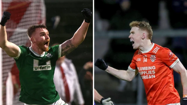 Ciaran Brooks and Conor Turbitt will be involved in Newbridge's contest with Clann Eireann at Celtic Park