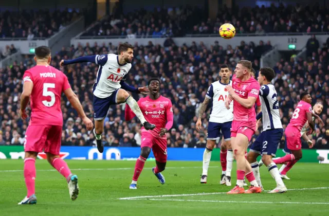 Bentancur scores for Spurs against Ipswich