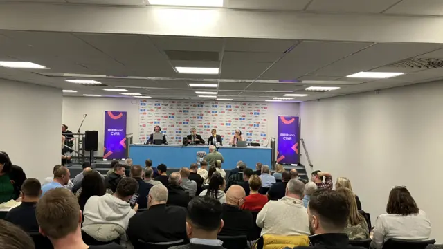 The Fans' Forum panel