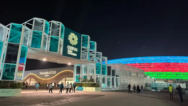 The Olympic Stadium in Baku