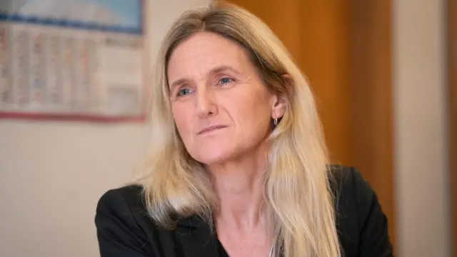 Labour MP Kim Leadbeater in her office in the Houses of Parliament