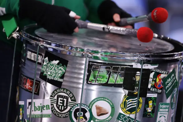 A Hammarby drum