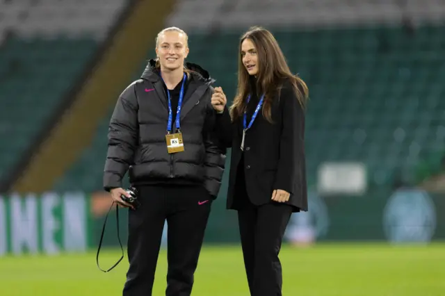 Aggie Beever-Jones and Elena Sadiku