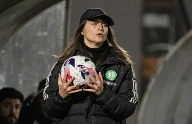 Celtic manager Elena Sadiku